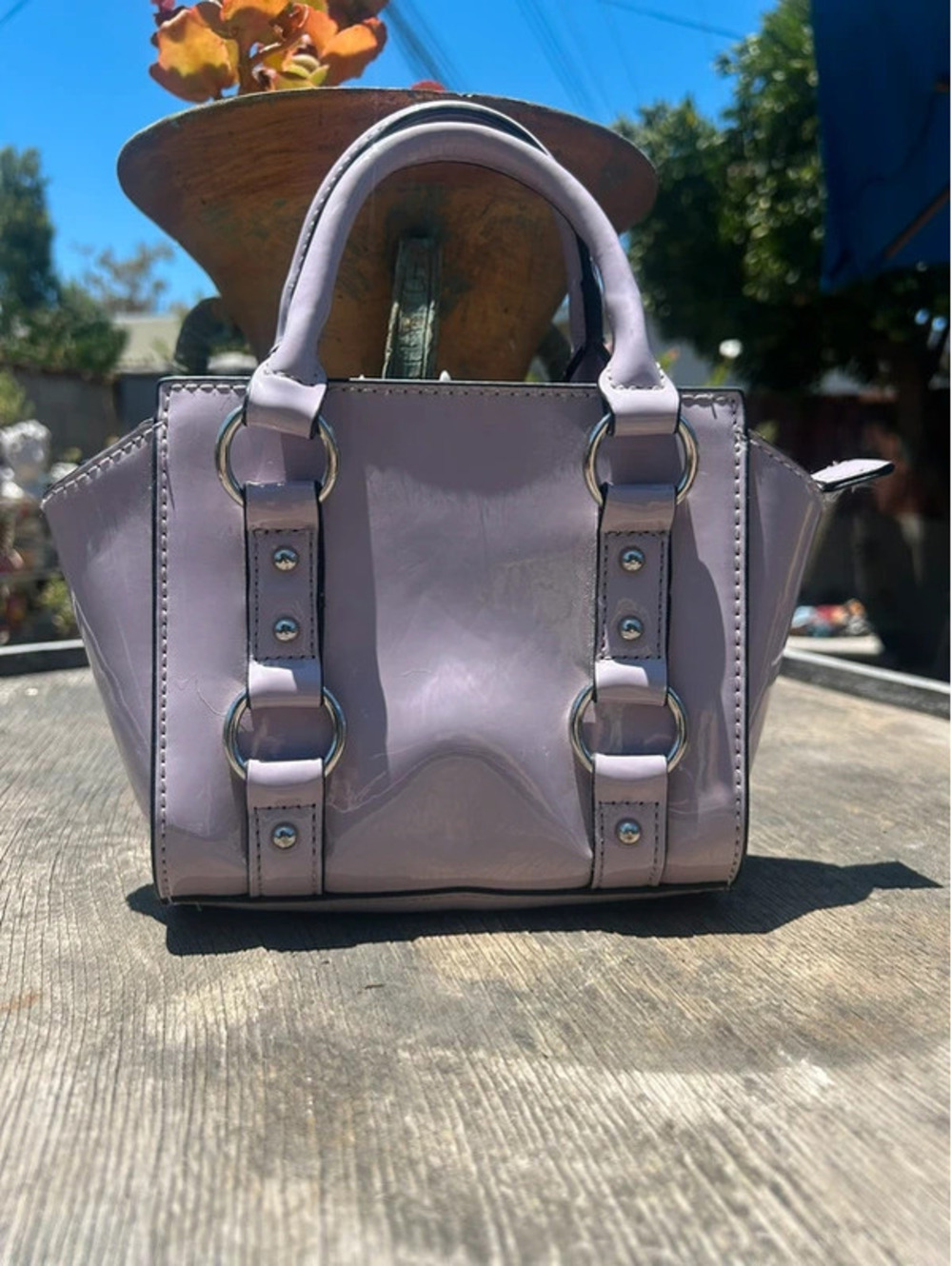 Tea party mini purse